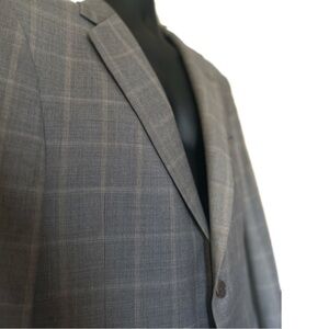 DANIEL CREMIEUX SPORTSCOAT Gray Wool Blazer 42R